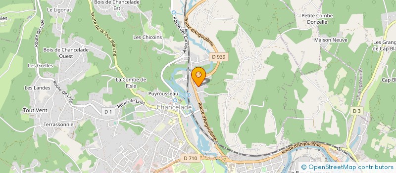 localisation de l'entreprise MOONSTONE  CHANCELADE