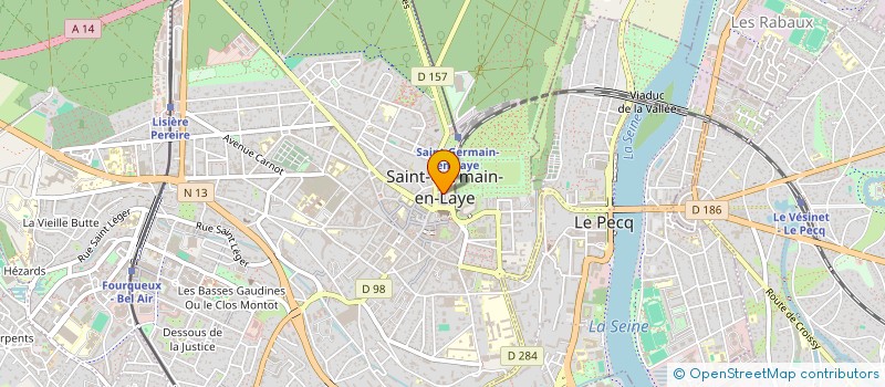 localisation de l'entreprise MOONTRA SPA  SAINT-GERMAIN-EN-LAYE