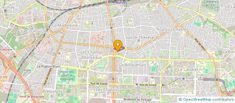 localisation de l'entreprise MOONY  SOCIETY  RENNES