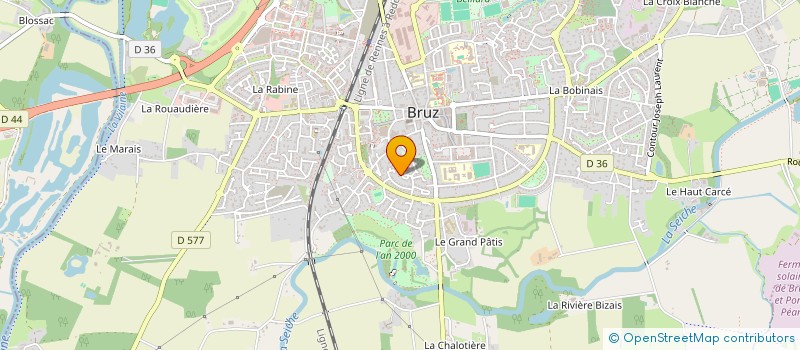 localisation de l'entreprise MOOOD à BRUZ