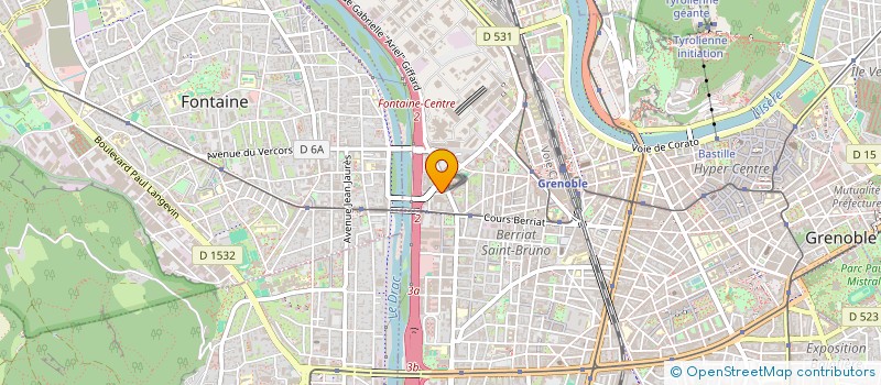 localisation de l'entreprise MOOREA à GRENOBLE