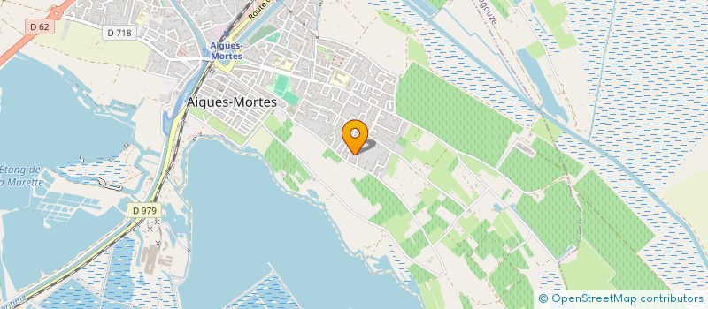 localisation de l'entreprise MOOREA CG  AIGUES-MORTES