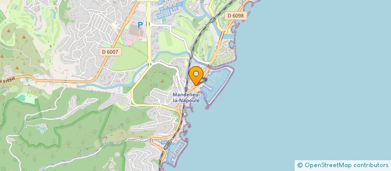 localisation de l'entreprise MOORING à MANDELIEU-LA-NAPOULE
