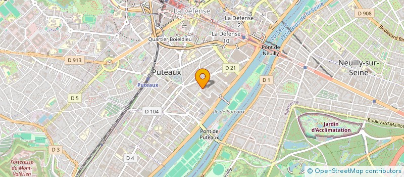 localisation de l'entreprise MOOSH GAMES à PUTEAUX