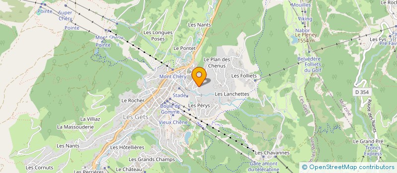 localisation de l'entreprise MOOSKI PROPERTIES  LES GETS