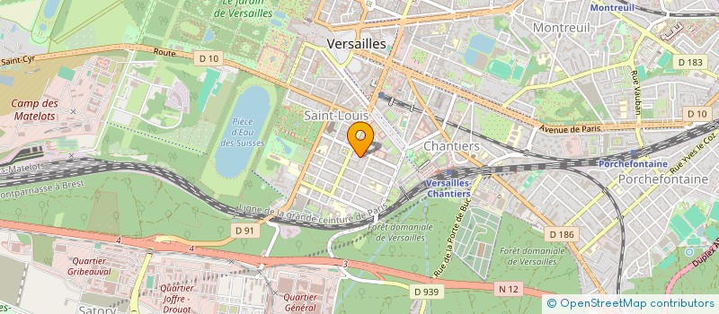 localisation de l'entreprise MOOTO INC à VERSAILLES