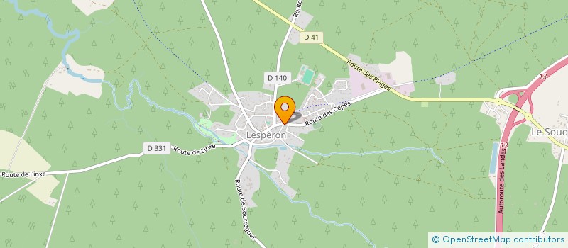 localisation de l'entreprise MOOV AND DANCE  LESPERON