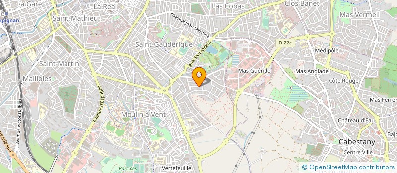 localisation de l'entreprise MOOV'EAT  PERPIGNAN