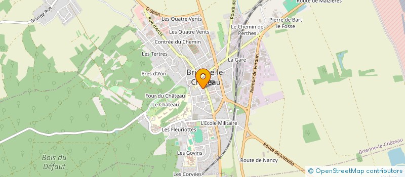 localisation de l'entreprise MOOV EVENT BRIENNOIS  BRIENNE-LE-CHATEAU