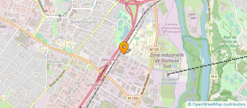 localisation de l'entreprise MOOV'IN BOX à TOULOUSE