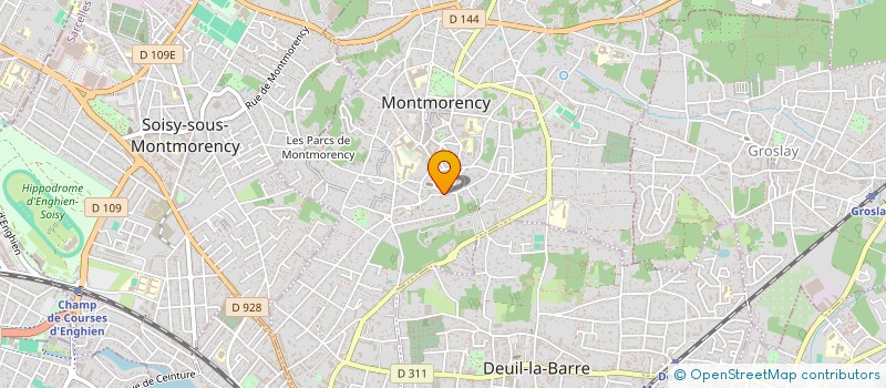 localisation de l'entreprise MOOV'IN WEB SOLUTIONS DIGITALES à MONTMORENCY