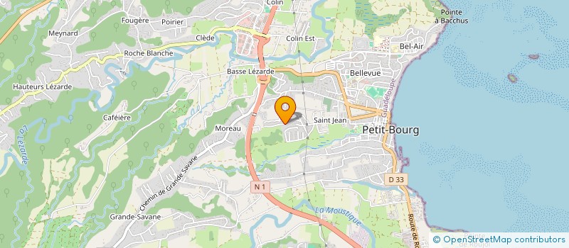 localisation de l'entreprise MOOV STUDIO  PETIT-BOURG