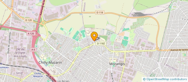 localisation de l'entreprise MOOVAM TRANSPORT ET LOGISTIQUE à MORANGIS