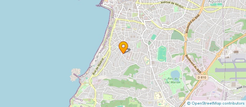 localisation de l'entreprise MOOVAND à BIARRITZ