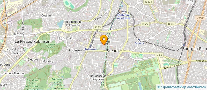 localisation de l'entreprise MOOVE à SCEAUX