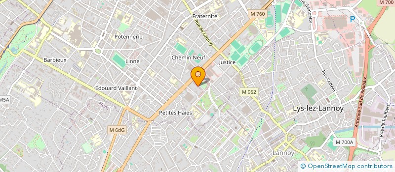 localisation de l'entreprise MOOVE AND ACT  ROUBAIX