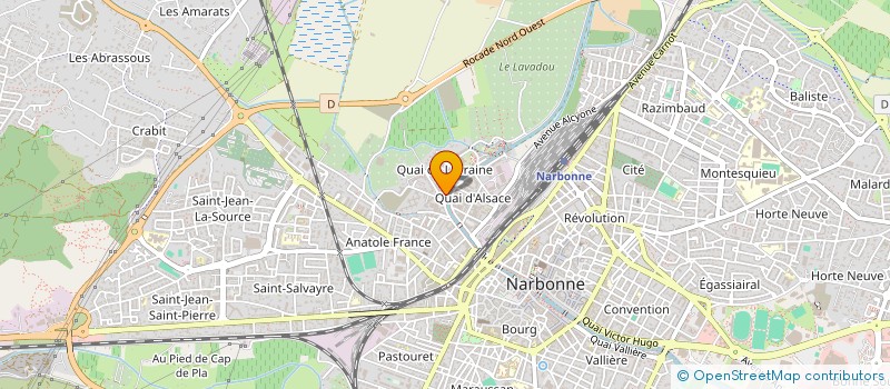 localisation de l'entreprise MOOVE AUTO  NARBONNE