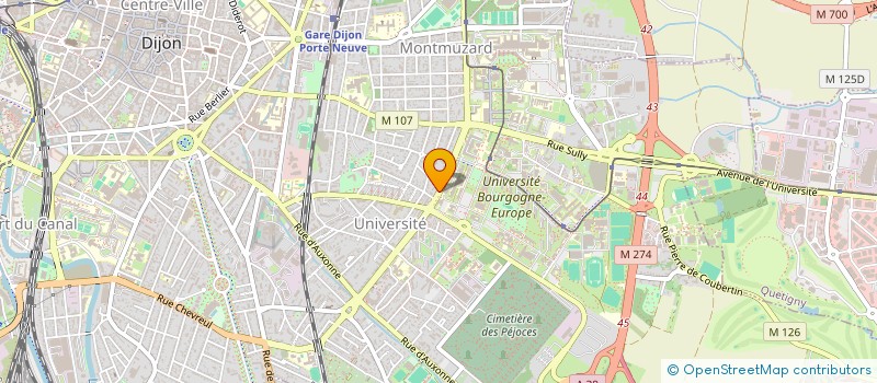 localisation de l'entreprise MOOVE EAT à DIJON