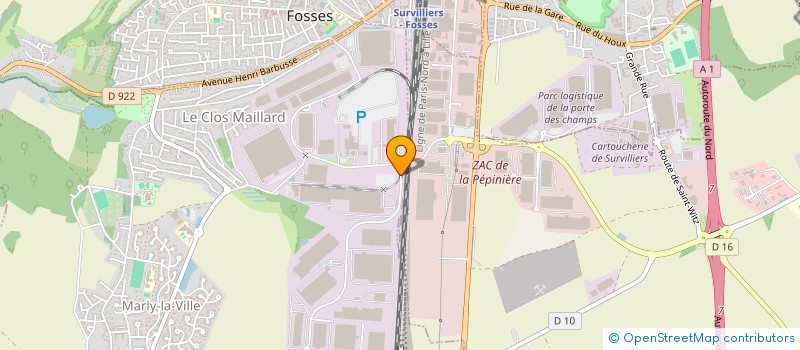 localisation de l'entreprise MOOVE SECURITE  MARLY-LA-VILLE