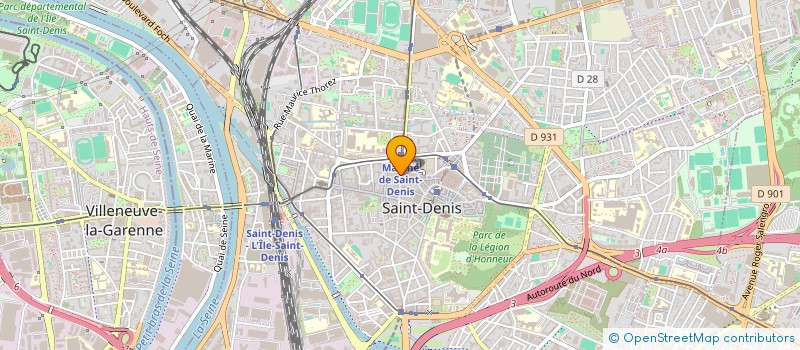 localisation de l'entreprise MOOVE TRANSPORT à SAINT-DENIS
