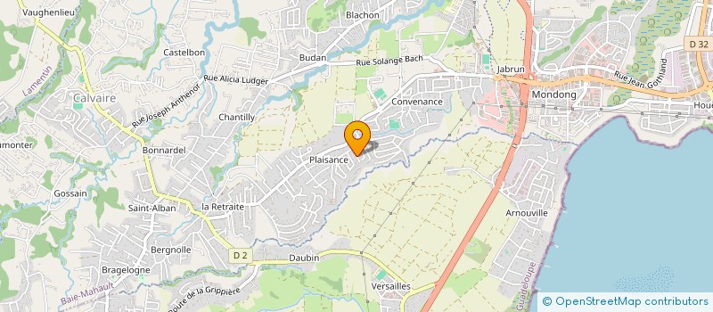 localisation de l'entreprise MOOVE WITH DOMY  BAIE MAHAULT