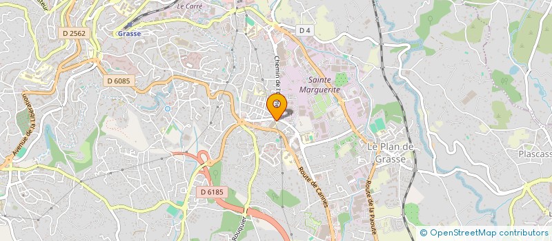 localisation de l'entreprise MOOVEO  GRASSE