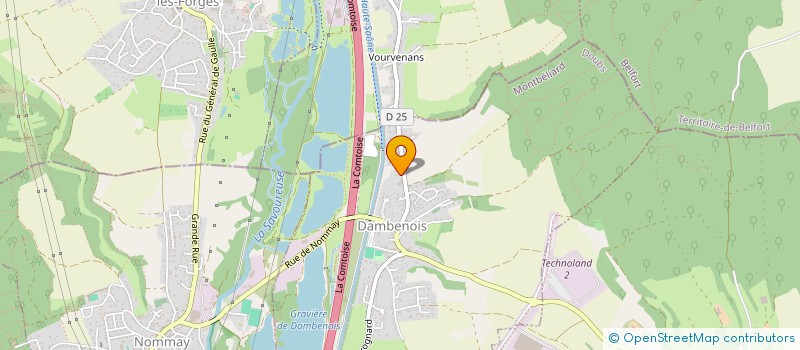 localisation de l'entreprise MOOVEOSHOP  DAMBENOIS