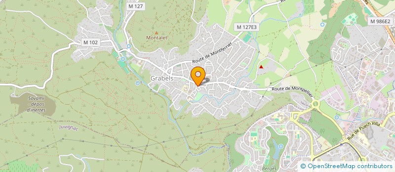 localisation de l'entreprise MOOVIMAGE à GRABELS