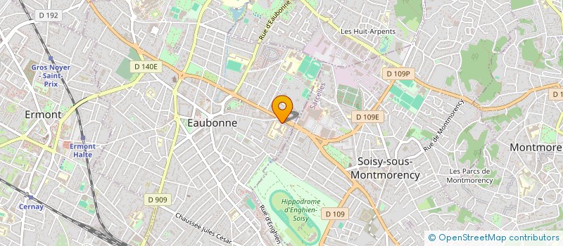 localisation de l'entreprise MOOVING DRIVER à EAUBONNE