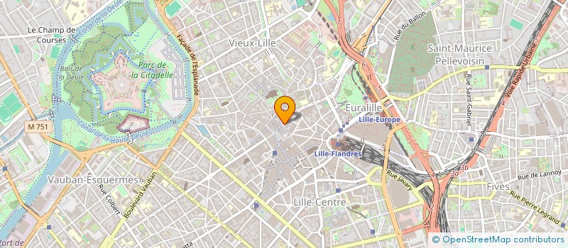 localisation de l'entreprise MOOVISTO à LILLE
