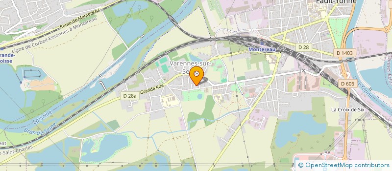 localisation de l'entreprise MOOVITEL à MONTEREAU FAULT YONNE