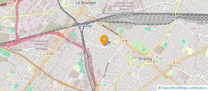 localisation de l'entreprise MOOVITFAST à DRANCY