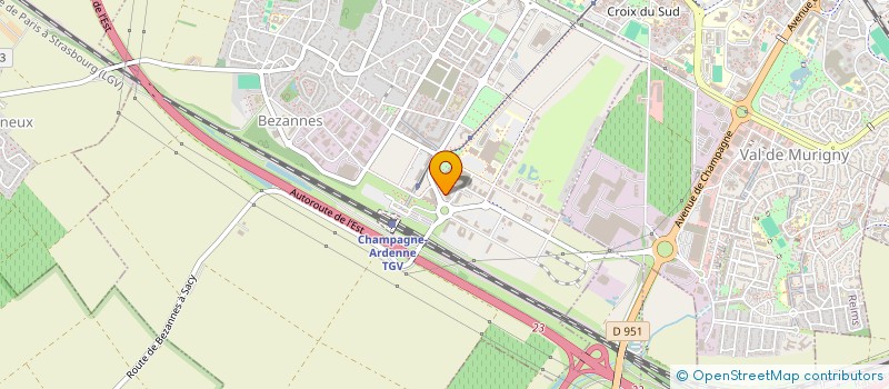 localisation de l'entreprise MOOVSWIFT  BEZANNES