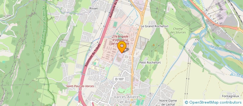 localisation de l'entreprise MOOW CAPITAL  VARCES-ALLIERES-ET-RISSET