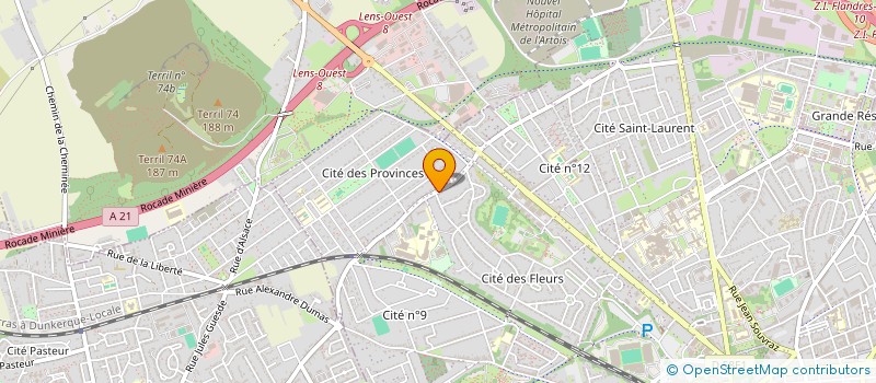 localisation de l'entreprise MOOZISTUDIO  LENS