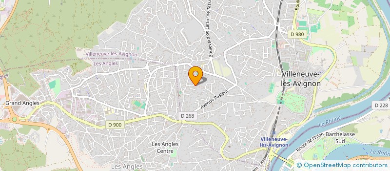 localisation de l'entreprise MOP  VILLENEUVE-LES-AVIGNON