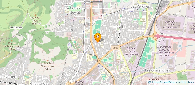 localisation de l'entreprise MOP.CO à CLERMONT-FERRAND