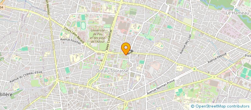 localisation de l'entreprise MOP ENERGIES à PAU