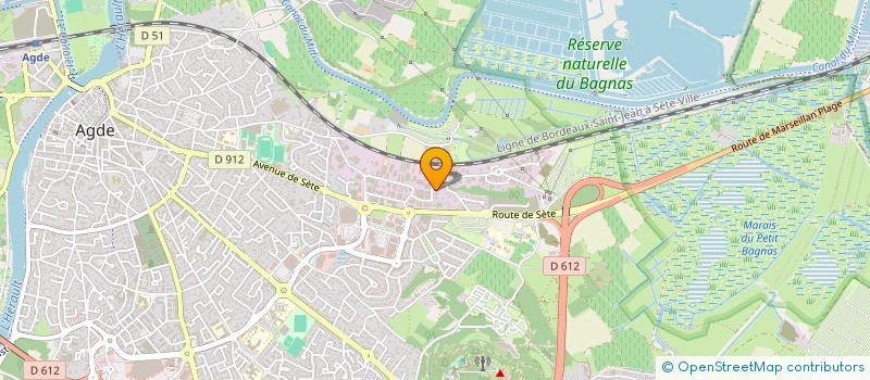 localisation de l'entreprise MOPA LOCATION  AGDE