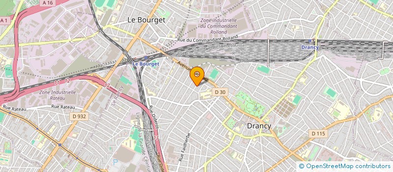localisation de l'entreprise MOPAL à DRANCY