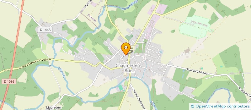 localisation de l'entreprise MOPAREC  CHAUMES-EN-BRIE