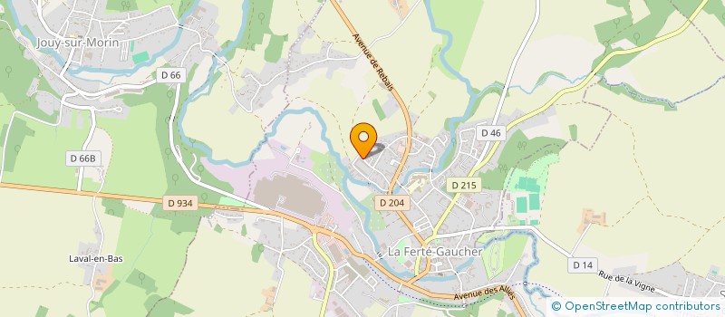 localisation de l'entreprise MOPATECH  LA FERTE-GAUCHER