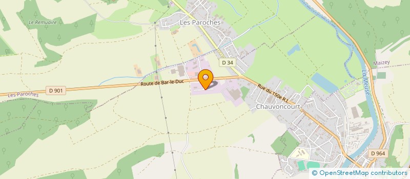 localisation de l'entreprise MOPATHY à CHAUVONCOURT