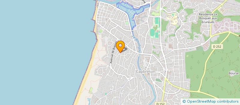 localisation de l'entreprise MOPC à CAPBRETON