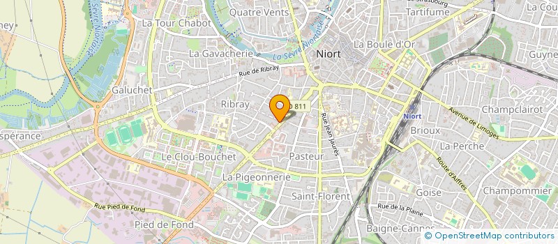 localisation de l'entreprise MOPELIA  NIORT