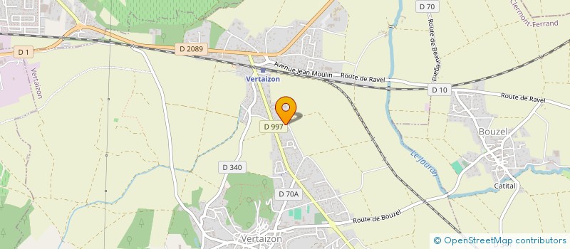 localisation de l'entreprise MOPIC FINANCE  VERTAIZON