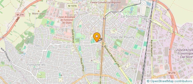 localisation de l'entreprise MOPICS à DIJON