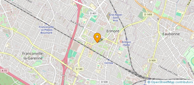 localisation de l'entreprise MOPITHELI à ERMONT