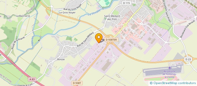 localisation de l'entreprise MOQUAIS SERVICE à FONTENAY-LE-COMTE
