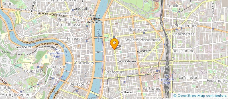 localisation de l'entreprise MOQUETTE ROUTIERE  LYON